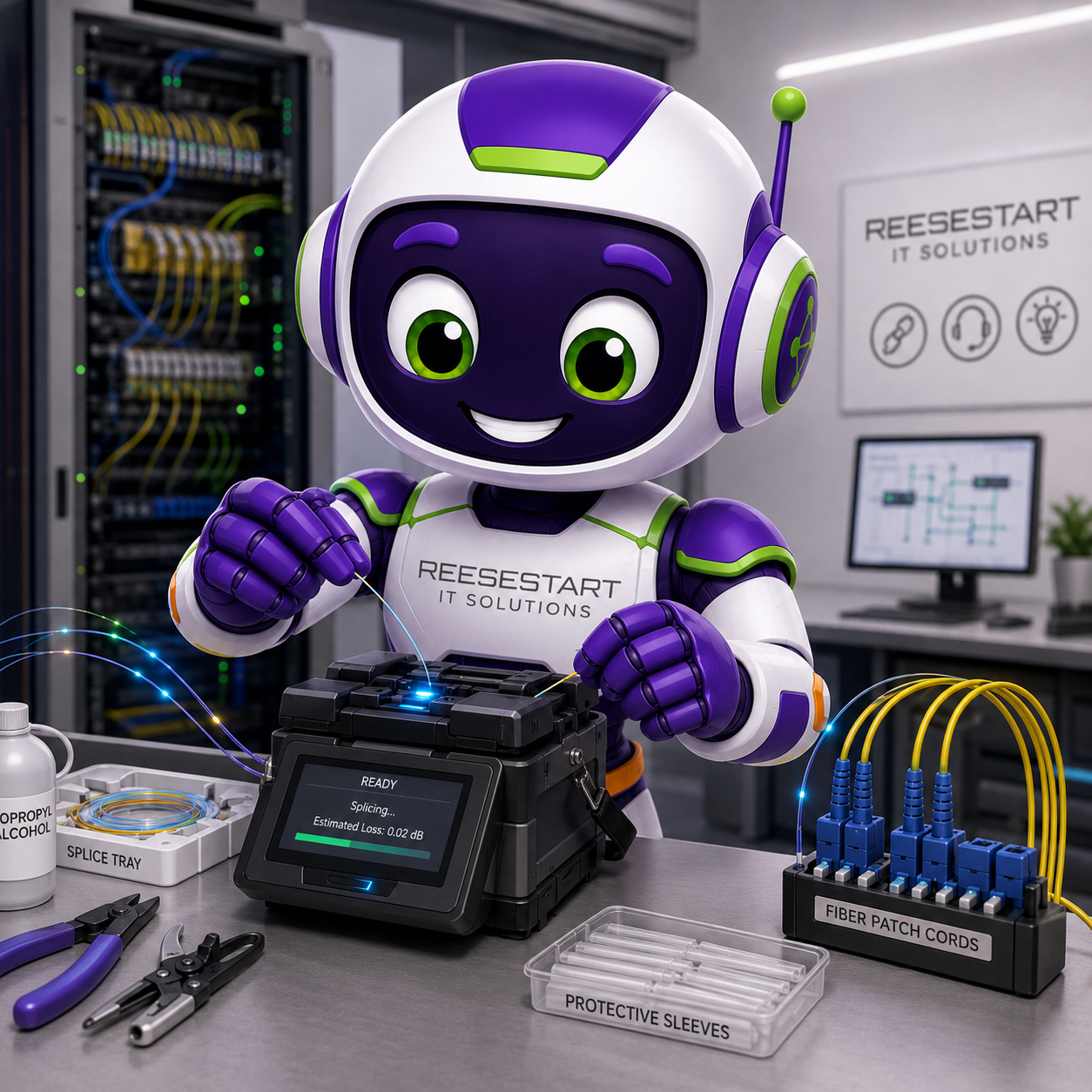 Fiber Fusion Robot