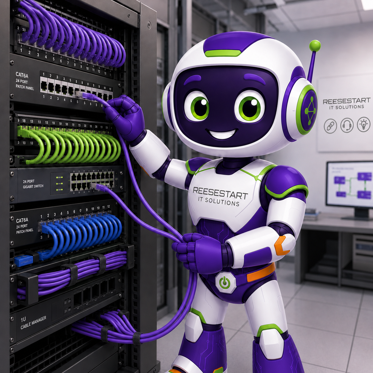 Structured Cabling Robot